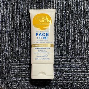 Bondi Sands Fragrance Free Daily Sunscreen Face Lotion SPF 50